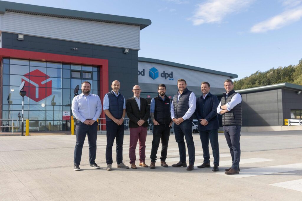 Caddick delivers DPD hub for Richardson Barberry