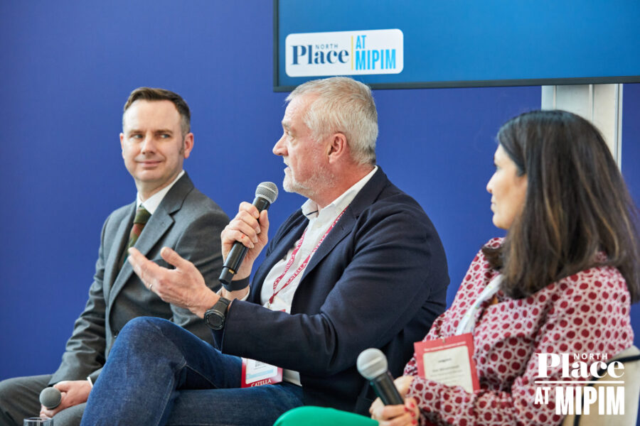 Dale Sinclair UK Stage Panel MIPIM Tuesday ()