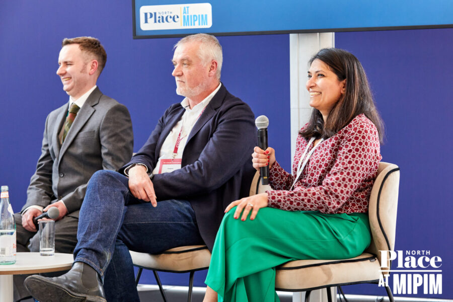 Inisyah Khushnood UK Stage Panel MIPIM Tuesday ()
