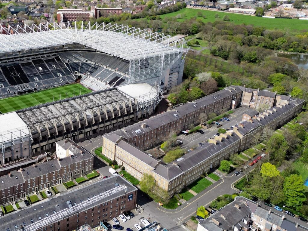 Newcastle United acquires Leazes Terrace 