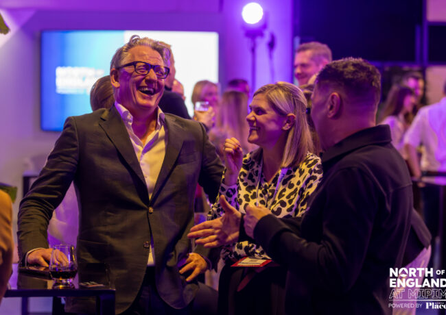 MIPIM arrival reception , P Place North ()