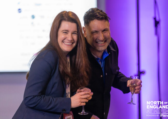 MIPIM arrival reception , P Place North ()