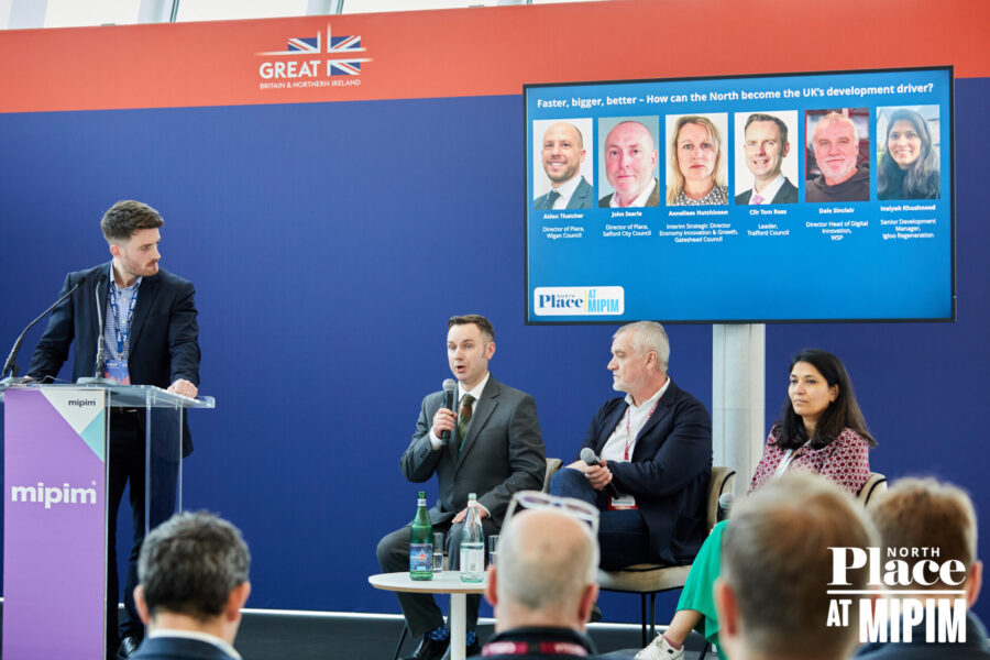 Tom Ross UK Stage Panel MIPIM Tuesday ()